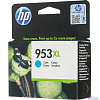 HP F6U16AE Картридж струйный №953XL голубой {OJP 8710/8720/8730/8210 (1600стр.)}