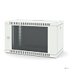 Шкаф настенный 19", 6U Filum FL-WB-0663GM-GY Wall Box (ШхГхВ) 600x350x356 мм, дверь стеклянная, цвет серый RAL7035