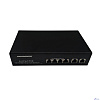 NEOMAX неуправляемый коммутатор NMS-106PoE-100-S, 6 портов 100 Mbps, 4xPoE+, 110W, металл