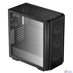 Deepcool CG560 черный без БП ATX 2x120mm 1x140mm 2xUSB3.0 audio bott PSU [R-CG560-BKAAE4-G-1]