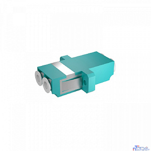 NTSS Адаптер оптический NTSS PREMIUM дуплекс LC OM3 AQUA NTSS.2LC/U-PM-OM3-S-AQ