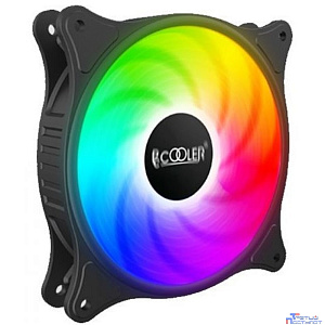 PCCooler FX-120-3 FIXED COLOR FAN 120x120x25mm (3pin+Molex, пит. от мат.платы и БП, 1320 об/мин) Retail