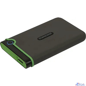 Transcend Portable HDD 2Tb StoreJet TS2TSJ25M3S {USB 3.0, 2.5", black-green}