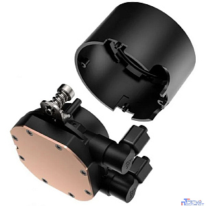Система охлаждения/ PCCooler DA240 ARGB BK (270W, 240mm, Black, ARGB/ Fans: 2x120mm, 73.6CFM, -dBA, 1800RPM/ Pump height 55mm, -dBA, 3000RPM, Rad thickness 27mm/ S: 1851, 1700, 1200, 20XX, 115X, AM5,