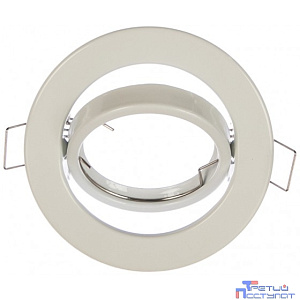 Эра C0043805 ST2A WH Светильник штампованный поворотный MR16,12V/220V, 50W белый