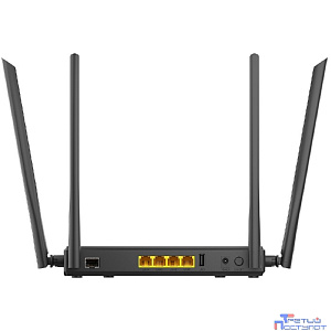 D-Link DIR-825/GFRU/R3A Беспроводной двухдиапазонный гигабитный маршрутизатор AC1200 Wave 2 с оптическим WAN-портом, поддержкой MU-MIMO, 3G/LTE и USB-портом