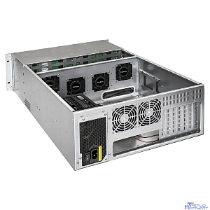Exegate EX300119RUS Серверный корпус ExeGate Pro 4U660-HS24 <RM 19", высота 4U, глубина 660, БП 1200PAS, 24xHotSwap, USB>