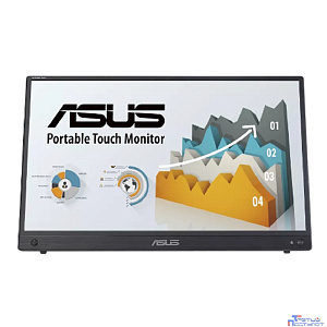 Монитор LCD 15.6" MB16AHT/ ASUS ZenScreen Touch MB16AHT 15,6" portable monitor, FHD (1920 x 1080), IPS, 10-point touch, 16:9, 250cd/?, 5ms(GTG), Mini-HDMI, USB-Cx2 (DP Alt Mode), Speakers, Flicker Fre