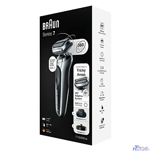 Электробритва Braun Series 7 71-S4200cs,  черный и серебристый