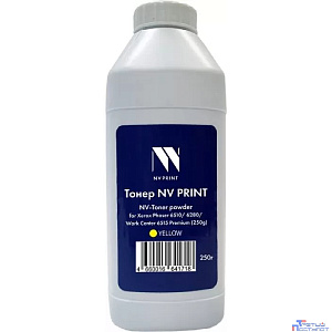 Тонер + девелопер NVP для Xerox Phaser 6510, 6280, WorkCenter 6515 Premium (250г) Yellow