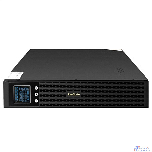 Exegate EX293054RUS ИБП Pure Sine Wave ExeGate SinePower UHB-3000.LCD.AVR.1SH.4C13.RJ.USB.2U <3000VA/2400W, LCD, AVR, 1*Schuko+4*C13, RJ45/11, USB, Rackmount 2U/Tower, металлический корпус, Black>