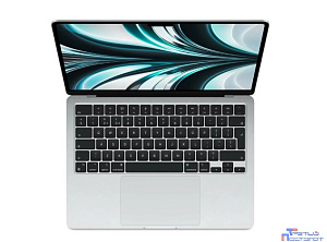 Apple MacBook Air 13-inch Mid 2022 [MC7V4LL/A] (КЛАВ.РУС.ГРАВ.) Silver 13.6" Liquid Retina {(2560x1600) M2 8C CPU 8C GPU/16GB/256GB SSD/рекоменд.переходник 11007065}