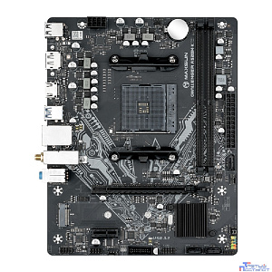 MAXSUN MS-Challenger A520M-K WIFI (Socket AM4, mATX, 4*DDR4(64Gb), DP/HDMI,  3*SATA3, 1*M.2, 1*PCIEx16/1*PCIEx1, 4*USB2.0, 2*USB 3.0, LAN 1*1G, Bluetooth,  Wi-Fi 802.11ac, RTL)