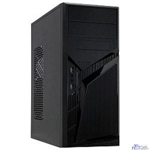 PowerCool S1007BK 450W {Тип: Midi-Tower, цвет: черный, форм-фактор: ATX, mATX, блок питания: 450 Вт, вентилятор: 120 мм, размеры: 175 x 407 x 362 мм, дополнительно: USB x2, наушники, микрофон}