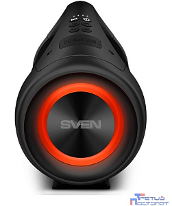 Портативная колонка Sven АС PS-370,  40Вт, черный [sv-020408]