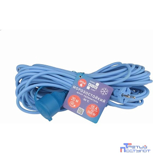 PowerCube Удлинитель мороз. в бухте (PC-2F-R-20(IP)) 20м, IP54, 1 розетка,16А
