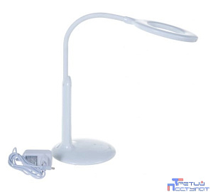 Camelion KD-823 C01 бел.LED (Свет-к наст.,8 Вт,230В, 500лм,сенс, термометр, рег.ярк и цвет.темп.)
