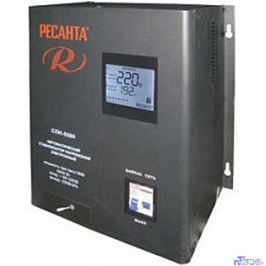 Ресанта СПН- 8300 63/6/27 Стабилизатор {Настенный , 220В±8%, Габариты 305х190х360, Вес 13 кг}