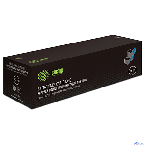 Картридж лазерный Cactus CS-FX10-MPS черный (3000стр.) для Canon L100/L120/4140/MF4380dn/D420/D480