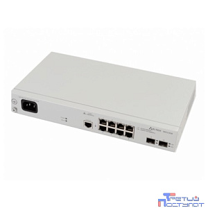 ELTEX MES2408 Ethernet-коммутатор 8 портов 10/100/1000BASE-T, 2 порта 100BASE-FX/1000BASE-X, L2, 220V AC