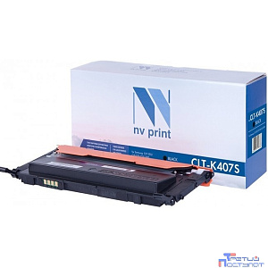 Картридж NVP совместимый NV-CLT-K407S Black для Samsung CLP 320/ 320N/ 325/ 325W/ CLX 3180/ 3180FN/ 3180FW/ 3185/ 3185FW/ 3185N/ 3185FN/ 3185W (1500k)