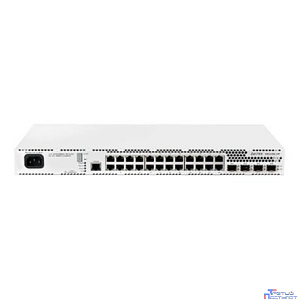 ELTEX MES2300-24P AC Ethernet-коммутатор 24 порта 10/100/1000BASE-T (RJ-45) PoE/PoE+, 4 порта 10GBASE-R (SFP+)/1000BASE-X (SFP), L3