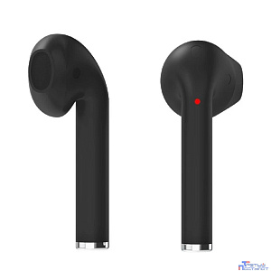 RITMIX RH-825BTH TWS black {Bluetooth 5.0 + EDR, сенсорное управление, 12 мм, 20-20000 Гц, 32 Ом, 35 мАч (наушники), 350 мАч}
