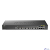 D-Link DXS-1210-16TC/B1A PROJ Настраиваемый L2+ коммутатор с 12 портами 10GBase-T, 2 портами 10GBase-X SFP+ и 2 комбо-портами 10GBase-T/SFP+