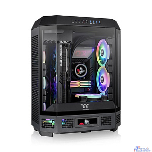 Корпус Thermaltake The Tower 600 черный без БП ATX 11x120mm 5x140mm 4xUSB3.0 audio bott PSU