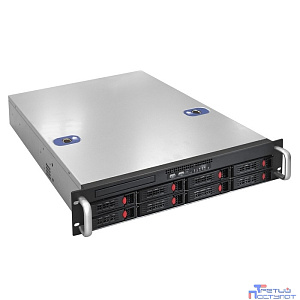 Exegate EX292417RUS Серверная платформа ExeGate Pro 2U550-HS08 <RM 19", высота 2U, глубина 550, Redundant БП 2x1200W, 8xHotSwap, USB>
