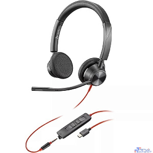 Poly BW 8X221AA 3325 -M USB-C HS +USB-C/A Гарнитура проводная