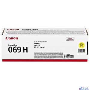 Canon Тонер-картридж CRG 069 H Y, 5095C002, 5500 стр