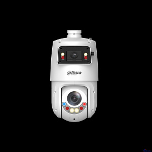 DAHUA DH-SDT4E225-4F-GB-A-PV1-0280-S2 Уличная купольная PTZ IP-видеокамера 1/2.8" 4Мп CMOS ИК 30м, Led 30м (панорамный модуль) 1/2.8" 2Мп CMOS ИК 100м, Led 50м, WDR 120дБ (PTZ-модуль) Видеоаналитика: