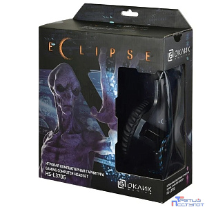 Oklick ECLIPSE HS-L370G черный 1.9м мониторы