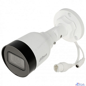 DAHUA DH-IPC-HFW1431S1P-0360B-S6 Уличная цилиндрическая IP-видеокамера 4Мп, 1/2.9” CMOS, объектив 3.6мм, обнаружение людей, ИК 30м, IP67, металл/пластик