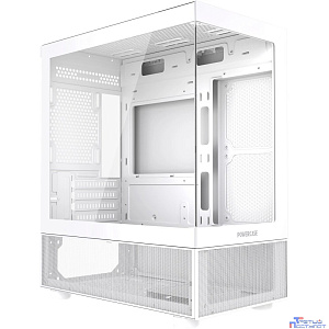 Powercase Vision Micro M2, Tempered Glass, белый, mATX  (CVMWM2-L0)
