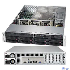 Supermicro SYS-6029P-TR 2U/2xLGA3647/iC621/16xDDR4/8x3.5 SATA3/IPMI/VGA/2xGb/1000W 1+1