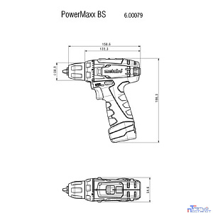 Metabo PowerMaxx BS  Акк.винт [600079550] {2х2.0Ач в сумке }