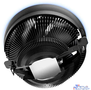 PCCooler E126MB Кулер S775/115X/AM2/2+/AM3/3+/AM4/FM1/FM2/2+ (TDP 92W, вент-р 120мм с PWM, Blue LED FAN, 1000-1800RPM, 26.5dBa) Retail Color Box {48} (111313)