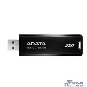 Внешний SSD диск ADATA 500GB SC610 Черный