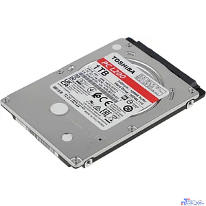 1TB Toshiba L200 Slim (HDWL110UZSVA/HDKCB88ZKA01T) {SATA-III, 5400RPM, 128MB, 2.5", 7mm}