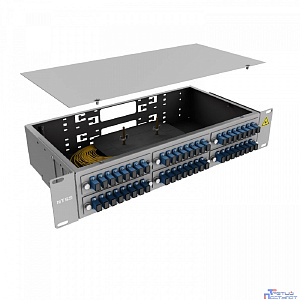 NTSS Кросс 19" NTSS PREMIUM, предсобранный 2U, 32 порта SC/UPC, 9/125 мкм, (сплайс, пигтейлы, кдзс, планки, адаптеры) NTSS-RFOB-PM-2U-32-SC/U-9-SP1.5G1A