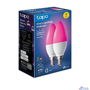TP-Link Tapo L430C(2-pack) Умная многоцветная лампа