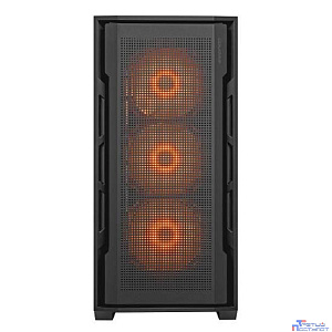 Cougar Корпус Uniface X RGB V2 Black, 4x140mm ARGB PWM Fan, ARGB PWM Fan Hub, без БП, E-ATX