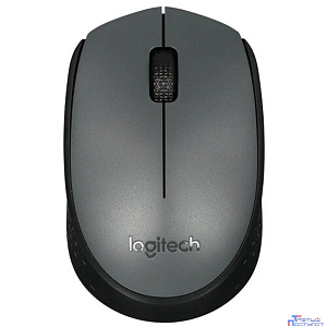 910-004646 Logitech Wireless Мышь беспроводная M170, Grey