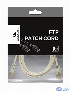 Cablexpert Патч-корд PP22-1M кат.5, 1м, литой, многожильный (серый)