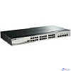 D-Link DGS-1510-28X/A1A PROJ Настраиваемый L2+ стекируемый коммутатор с 24 портами 10/100/1000Base-T и 4 портами 10GBase-X SFP+