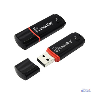 Smartbuy USB Drive 8Gb Crown Black SB8GBCRW-K