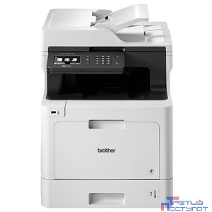 Brother MFC-L8690CDW МФУ, A4, цвет., 31стр/мин, 512Мб, дуплекс, ADF50,GigaLAN, WiFi, USB (старт.картр.3000/1800стр) (MFCL8690CDWR1/MFCL8690CDWG1)