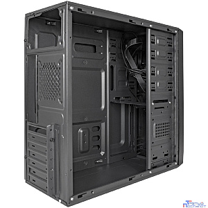 Exegate EX283735RUS Корпус Miditower XP-402U Black, ATX, <без БП>, 2*USB+1*USB3.0, Audio